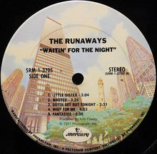 Load image into Gallery viewer, The Runaways : Waitin&#39; For The Night (LP, Album)
