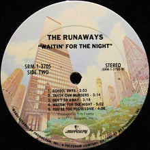 Load image into Gallery viewer, The Runaways : Waitin&#39; For The Night (LP, Album)

