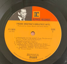 Load image into Gallery viewer, Frank Sinatra : Frank Sinatra&#39;s Greatest Hits (LP, Comp, RP, San)
