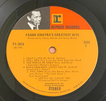 Load image into Gallery viewer, Frank Sinatra : Frank Sinatra&#39;s Greatest Hits (LP, Comp, RP, San)
