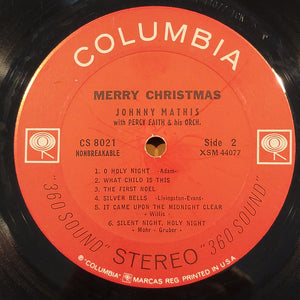 Johnny Mathis : Merry Christmas (LP, Album)