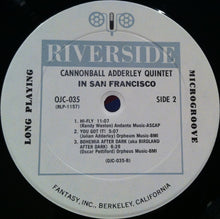 Load image into Gallery viewer, The Cannonball Adderley Quintet : In San Francisco (LP, Album, RE)
