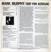 Charger l'image dans la galerie, Mark Murphy : Bop For Kerouac (LP, Album)
