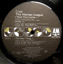Laden Sie das Bild in den Galerie-Viewer, The Human League : Crash (LP, Album, Ind)

