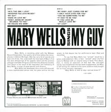 Laden Sie das Bild in den Galerie-Viewer, Mary Wells : Mary Wells Sings My Guy (LP, Album, RE)
