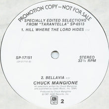 Charger l'image dans la galerie, Chuck Mangione : Specially Edited Selections From "Tarantella" (12", Promo, Smplr)
