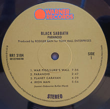 Charger l&#39;image dans la galerie, Black Sabbath : Paranoid (LP, Album, RE, RM, 180)

