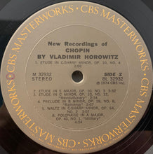 Load image into Gallery viewer, Vladimir Horowitz - Chopin* : New Recordings Of Chopin (LP, Album)
