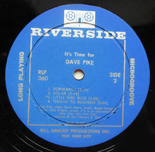 Load image into Gallery viewer, Dave Pike : It's Time For Dave Pike (LP, Album, Mono, DG )
