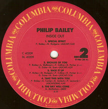 Load image into Gallery viewer, Philip Bailey : Inside Out (LP, Album, Pit)
