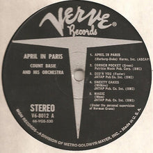 Load image into Gallery viewer, Count Basie And His Orchestra* : April In Paris (LP, Album, RE)
