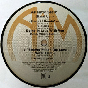 Atlantic Starr : Atlantic Starr (LP, Album, Pit)
