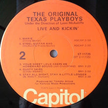 Load image into Gallery viewer, The Original Texas Playboys Under The Direction Of Leon McAuliffe : Live &amp; Kickin&#39; (LP)
