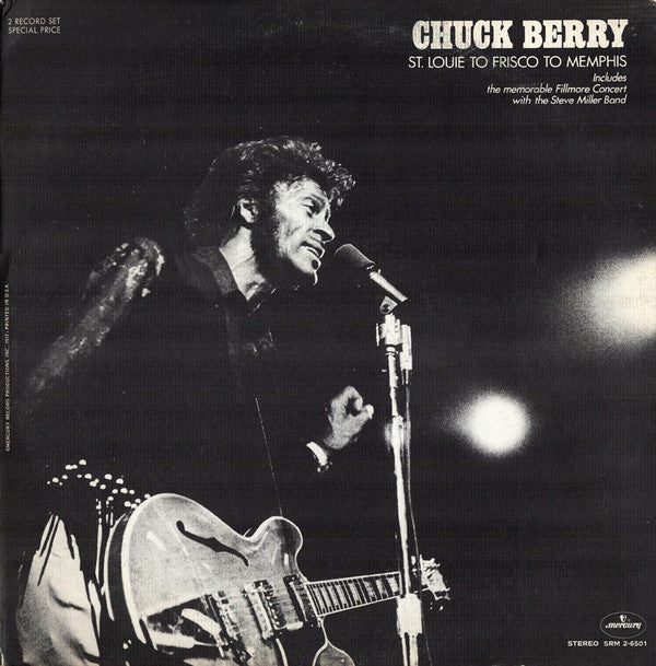 Chuck Berry : St. Louie To Frisco To Memphis (2xLP, Comp)