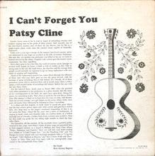 Load image into Gallery viewer, Patsy Cline : I Can&#39;t Forget You (LP, Comp)
