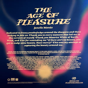 Janelle Monáe : The Age Of Pleasure (LP, Album, Ltd, Rub)
