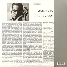 Laden Sie das Bild in den Galerie-Viewer, Bill Evans Trio* : Waltz For Debby (LP, Album, RE, 180)
