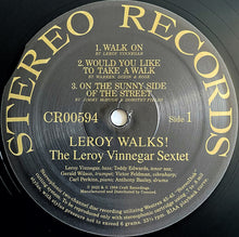 Load image into Gallery viewer, The Leroy Vinnegar Sextet* : Leroy Walks! (LP, Album, RE, 180)
