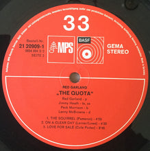 Load image into Gallery viewer, Red Garland : The Quota (LP, Album)
