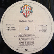 Charger l'image dans la galerie, Seals &amp; Crofts : Unborn Child (LP, Album)
