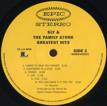 Load image into Gallery viewer, Sly &amp; The Family Stone : Greatest Hits (LP, Comp, RE, RP)
