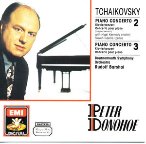 Tchaikovsky* - Peter Donohoe, Nigel Kennedy - Steven Isserlis, Bournemouth Symphony Orchestra, Rudolf Barshai : Piano Concertos 2 & 3 (CD, Comp, RE)