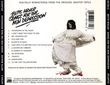 Load image into Gallery viewer, Bette Midler : Songs For The New Depression (CD, Album, RM)
