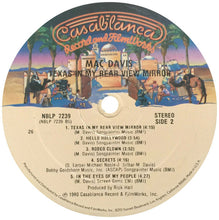 Load image into Gallery viewer, Mac Davis : Texas In My Rear View Mirror (LP, Album, PRC)
