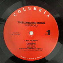 Load image into Gallery viewer, Thelonious Monk : Misterioso (LP, Album, RE)
