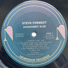 Charger l'image dans la galerie, Steve Forbert : Jackrabbit Slim (LP, Album)
