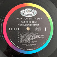 Laden Sie das Bild in den Galerie-Viewer, Nat King Cole : Thank You, Pretty Baby (LP, Album, Los)
