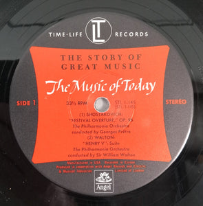 Various : The Music Of Today (4xLP, Win + Box, Comp)