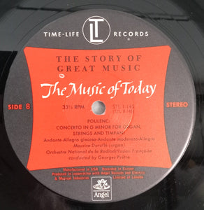 Various : The Music Of Today (4xLP, Win + Box, Comp)