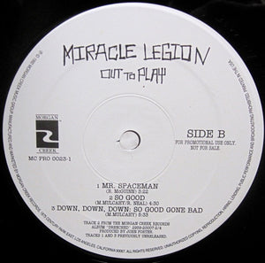 Miracle Legion : Out To Play (12", EP, Promo)