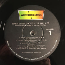 Laden Sie das Bild in den Galerie-Viewer, Jr. Walker* : Back Street Boogie (LP, Album)
