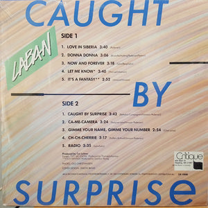 Laban : Caught By Surprise (LP, Album)