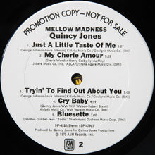 Laden Sie das Bild in den Galerie-Viewer, Quincy Jones : Mellow Madness (LP, Album, Promo)
