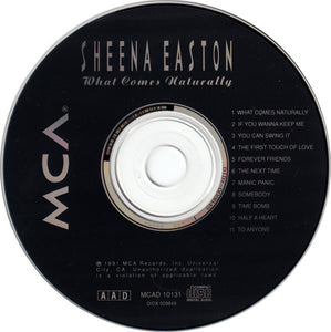 Sheena Easton : What Comes Naturally (CD, Album)