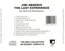 Charger l'image dans la galerie, Jimi Hendrix : The Last Experience (CD, Comp, RE)
