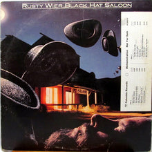 Load image into Gallery viewer, Rusty Wier : Black Hat Saloon (LP, Album, Promo)
