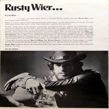 Load image into Gallery viewer, Rusty Wier : Black Hat Saloon (LP, Album, Promo)
