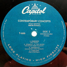 Load image into Gallery viewer, Stan Kenton : Contemporary Concepts (LP, Album, Mono)
