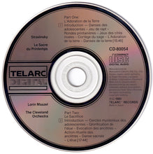 Load image into Gallery viewer, Stravinsky* / Lorin Maazel, The Cleveland Orchestra : Le Sacre Du Printemps (CD, 2nd)
