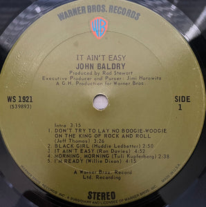 John Baldry* : It Ain't Easy (LP, Album, War)