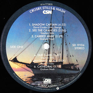 Crosby, Stills & Nash : CSN (LP, Album, Pre)
