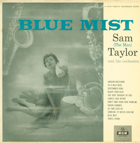 Sam (The Man) Taylor And His Orchestra* : Blue Mist (LP, Mono, RE)
