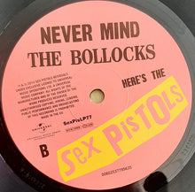 Load image into Gallery viewer, Sex Pistols : Never Mind The Bollocks Here&#39;s The Sex Pistols (LP, Album, RE, RP, 180)
