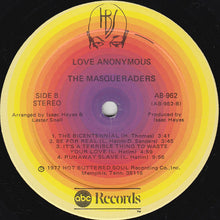 Laden Sie das Bild in den Galerie-Viewer, The Masqueraders : Love Anonymous (LP, Album, Mon)
