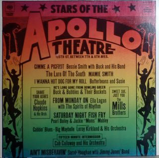 Various : Stars Of The Apollo Theatre (2xLP, Comp)