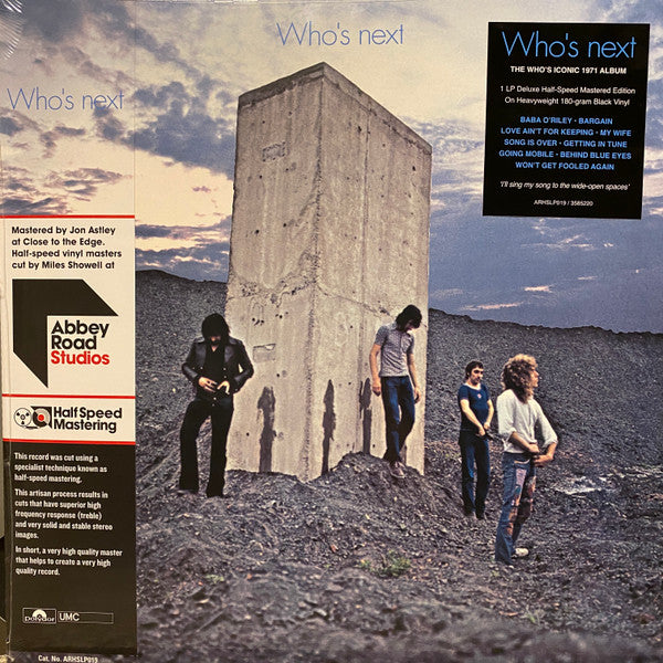 The Who : Who's Next (LP, Album, Dlx, RE, RM, Hal)